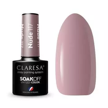Гибридный лак 117, 5 мл Claresa