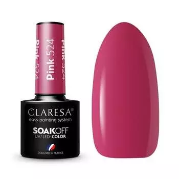 Гибридный лак 524, 5 мл Claresa