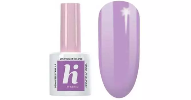 Гибридный лак для ногтей 152 Violet Eclipse, 5 мл Hi Hybrid