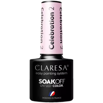 Гибридный лак для ногтей 2 Claresa Celebration, 5 гр