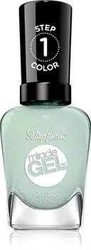Гибридный лак для ногтей без использования уф/светодиодной лампы Sally Hansen Miracle Gel, 684 Lookin Fly for a Cacti 14,7 ml