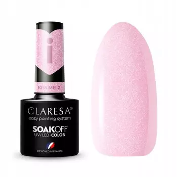 Гибридный лак для ногтей CLARESA Kiss Me #2