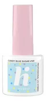 Гибридный лак для ногтей Donuts #141 Candy Blue Sugar, 5 мл Hi Hybrid