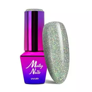 Гибридный лак для ногтей Molly Nails Shocking Shine Rocker 8 г № 684