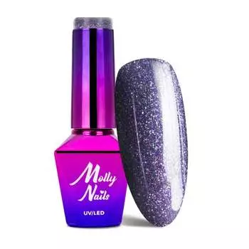Гибридный лак для ногтей Molly Nails Wedding Dream & Champagne Spumante 8 г № 387