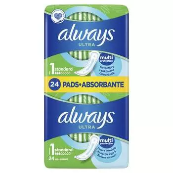 Гигиенические прокладки Always Ultra Standard 24 шт., Procter & Gamble