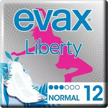 Гигиенические прокладки Evax Liberty Normal с крыльями