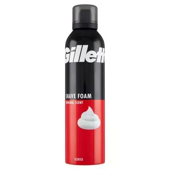 Gillette, Оригинальная пена для бритья, 300 мл