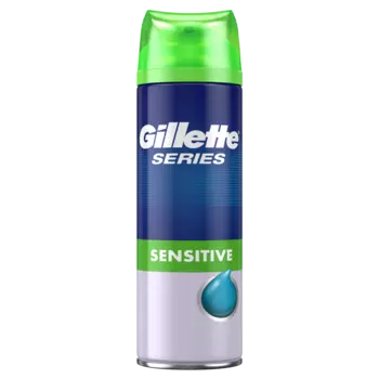 Gillette Series Sensitive гель для бритья для чувствительной кожи, 75 мл