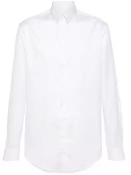 Giorgio Armani хлопковая рубашка, белый