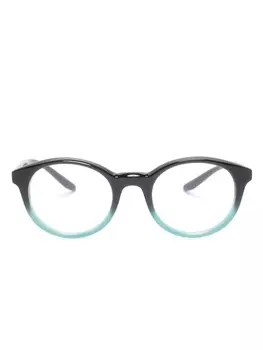 Giorgio Armani очки в круглой оправе, черный