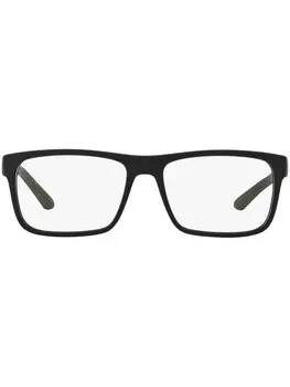Giorgio Armani очки в прямоугольной оправе, черный
