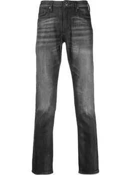 Giorgio Armani прямые джинсы, черный