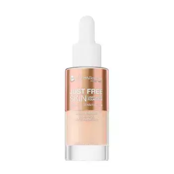 Гипоаллергенная основа под макияж Just Free Skin Bell Hypoallergenic, цвет sunny
