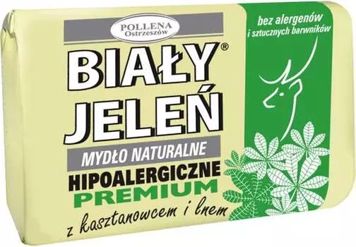 Гипоаллергенное мыло с конским каштаном и льном, 100 г Biay Jele
