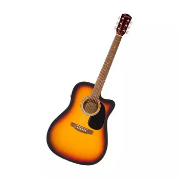 Гитара электроакустическая Fender FA-25CE, Sunburst