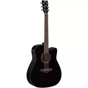 Гитара Yamaha FGX-800C электроакустическая, черная