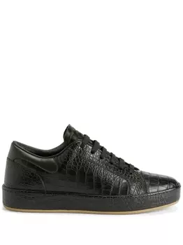Giuseppe Zanotti кеды GZ City с тиснением под крокодила, черный