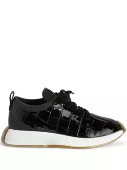 Giuseppe Zanotti кроссовки Ferox со вставками, черный