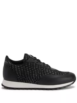 Giuseppe Zanotti кроссовки Jimi Running со вставками, черный