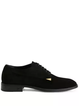 Giuseppe Zanotti туфли дерби Stwert, черный
