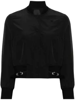 Givenchy бомбер с пряжкой, черный