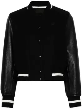 Givenchy бомбер с вышивкой 4G, черный