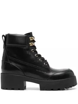 Givenchy ботинки Trekker из кожи, черный