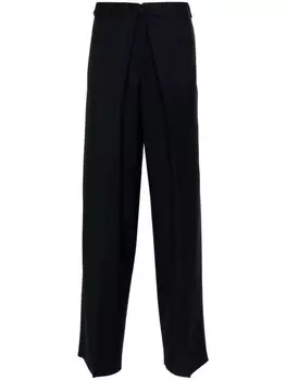 Givenchy брюки прямого кроя, синий