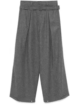 Givenchy брюки широкого кроя, серый
