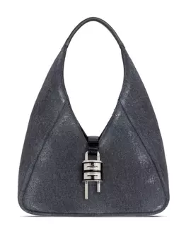 Givenchy джинсовая мини-сумка на плечо G-Lock, черный