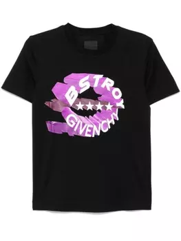 Givenchy футболка с логотипом, черный