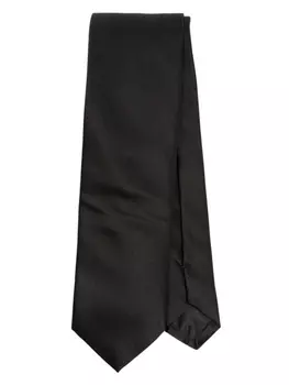 Givenchy галстук, украшенный стразами, черный