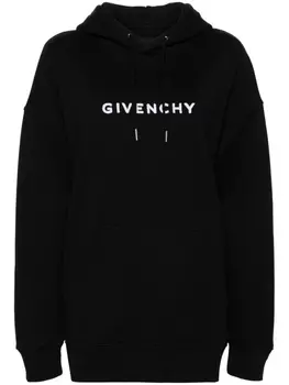 Givenchy худи с логотипом, черный