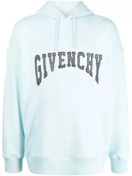 Givenchy худи с логотипом, синий