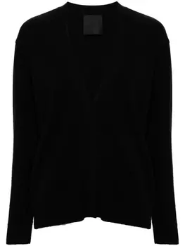 Givenchy кашемировый кардиган с логотипом 4G, черный