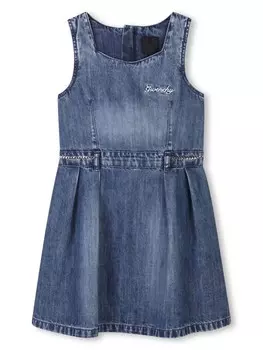 Givenchy Kids джинсовое платье, синий