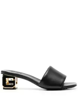 Givenchy мюли с логотипом 4G, черный