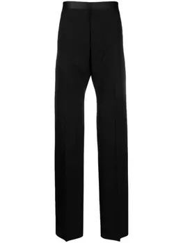 Givenchy прямые брюки строгого кроя, черный