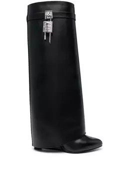 Givenchy сапоги Shark Lock 100, черный