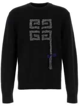 Givenchy шерстяной джемпер, черный