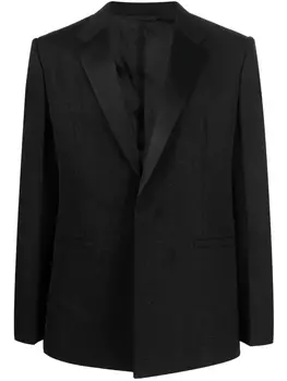 Givenchy шерстяной пиджак, черный
