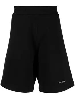 Givenchy спортивные шорты с логотипом, черный