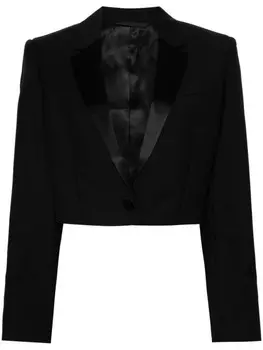 Givenchy укороченная куртка, черный