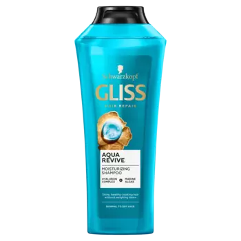 Gliss Aqua Revive шампунь для сухих и нормальных волос, 400 мл