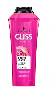 Gliss Supreme Lenght шампунь, 400 ml