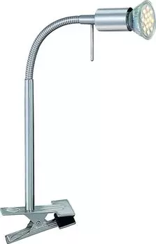 Globo CLAMP SPOTLIGHT никель матовый, 1xGU10 LED; 57300-1К Globo Lighting