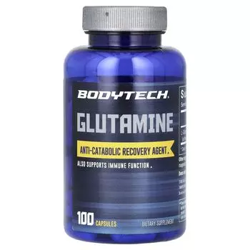 Глютамин, 100 капсул Bodytech