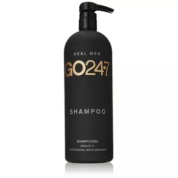 Go247 Шампунь для настоящих мужчин, 33,8 унции жидкости, в пути