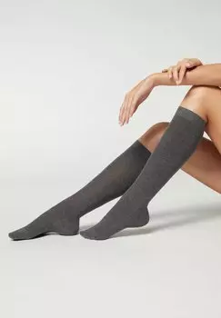 Гольфы Calzedonia, темно-серый